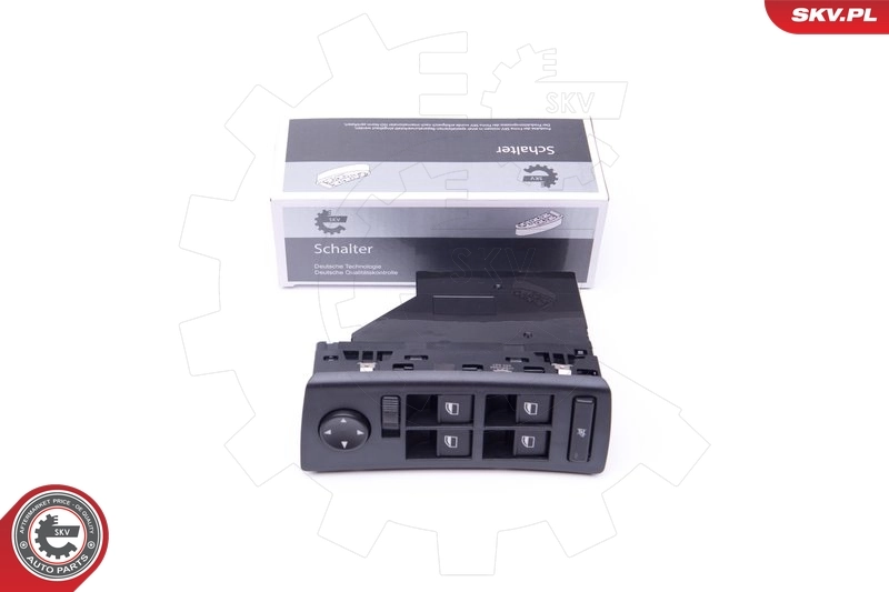 Switch, window regulator